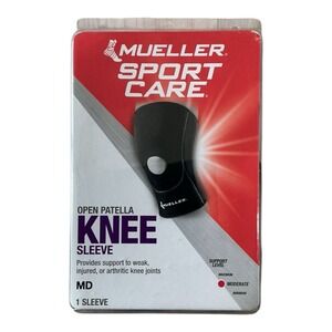 Mueller Sport Care Knee Sleeve (Medium)‎ - Open Patella Support Brace